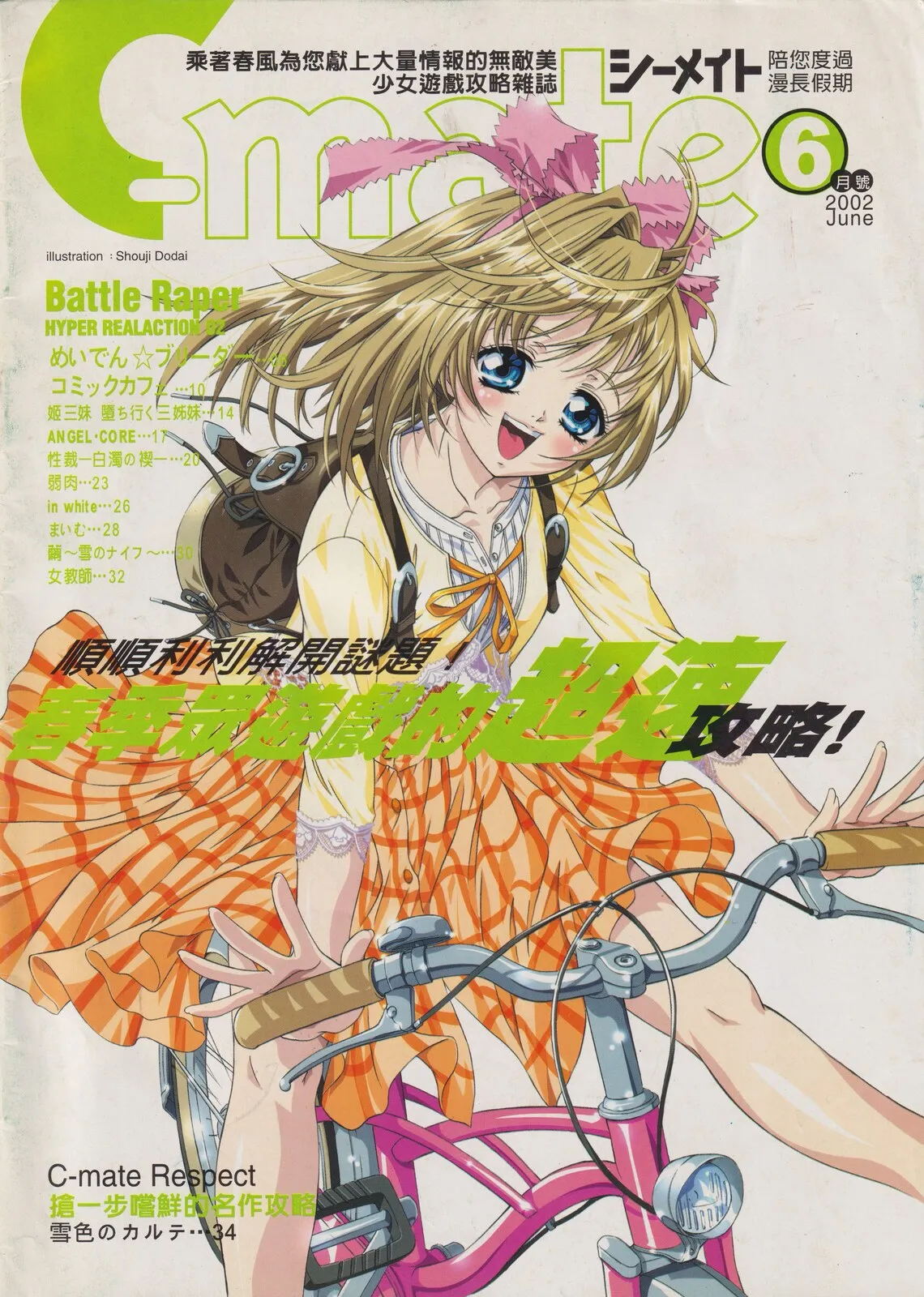 隨刊附錄別冊《C-mate》2002年6月號 封面