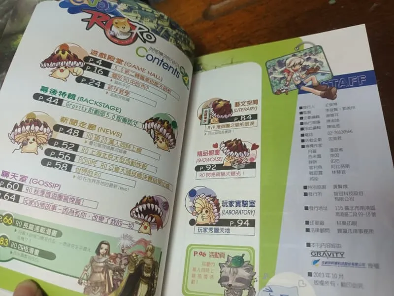 目錄與版權頁
