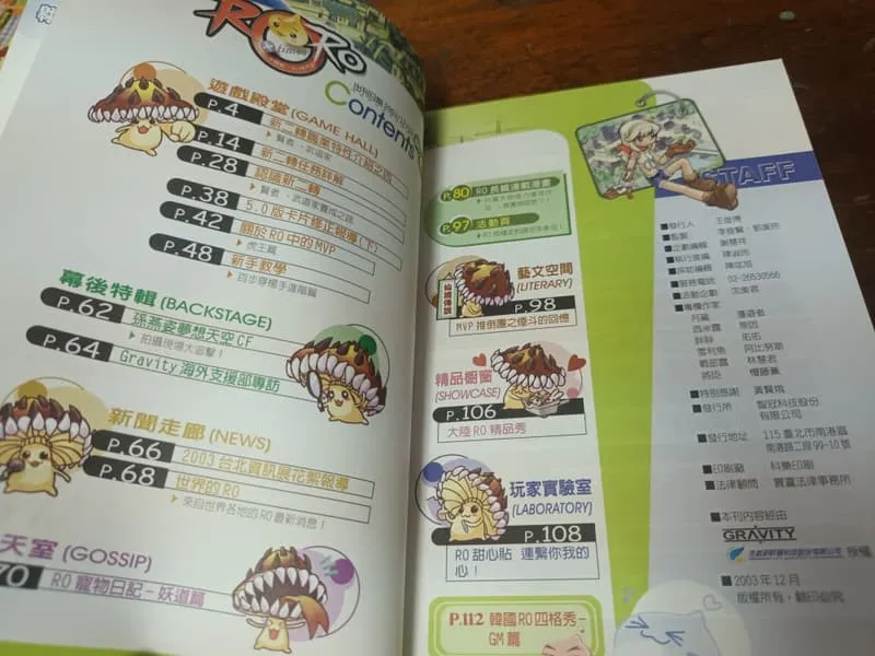 目錄與版權頁
