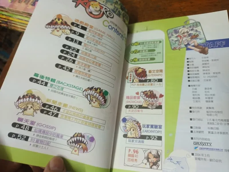 目錄與版權頁