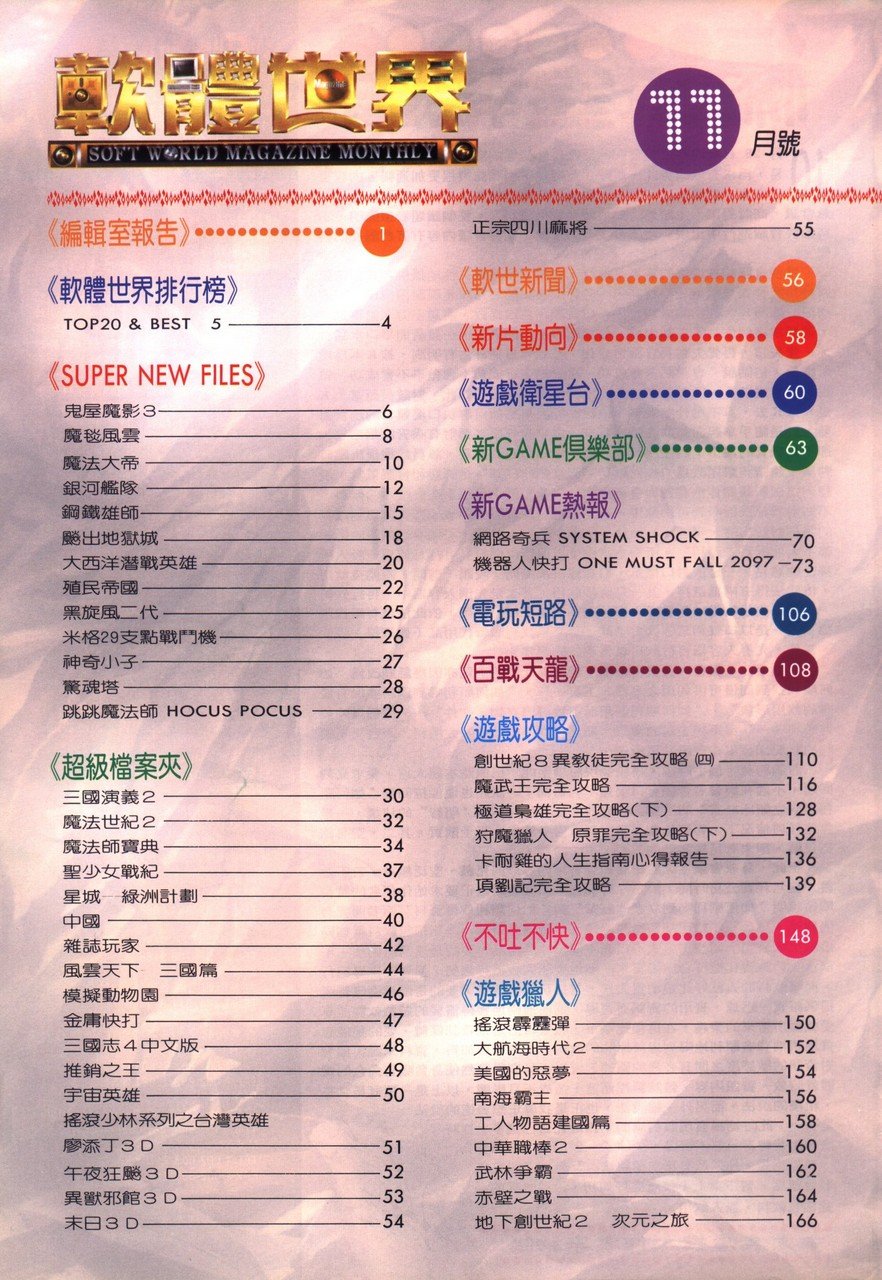 目錄頁 1