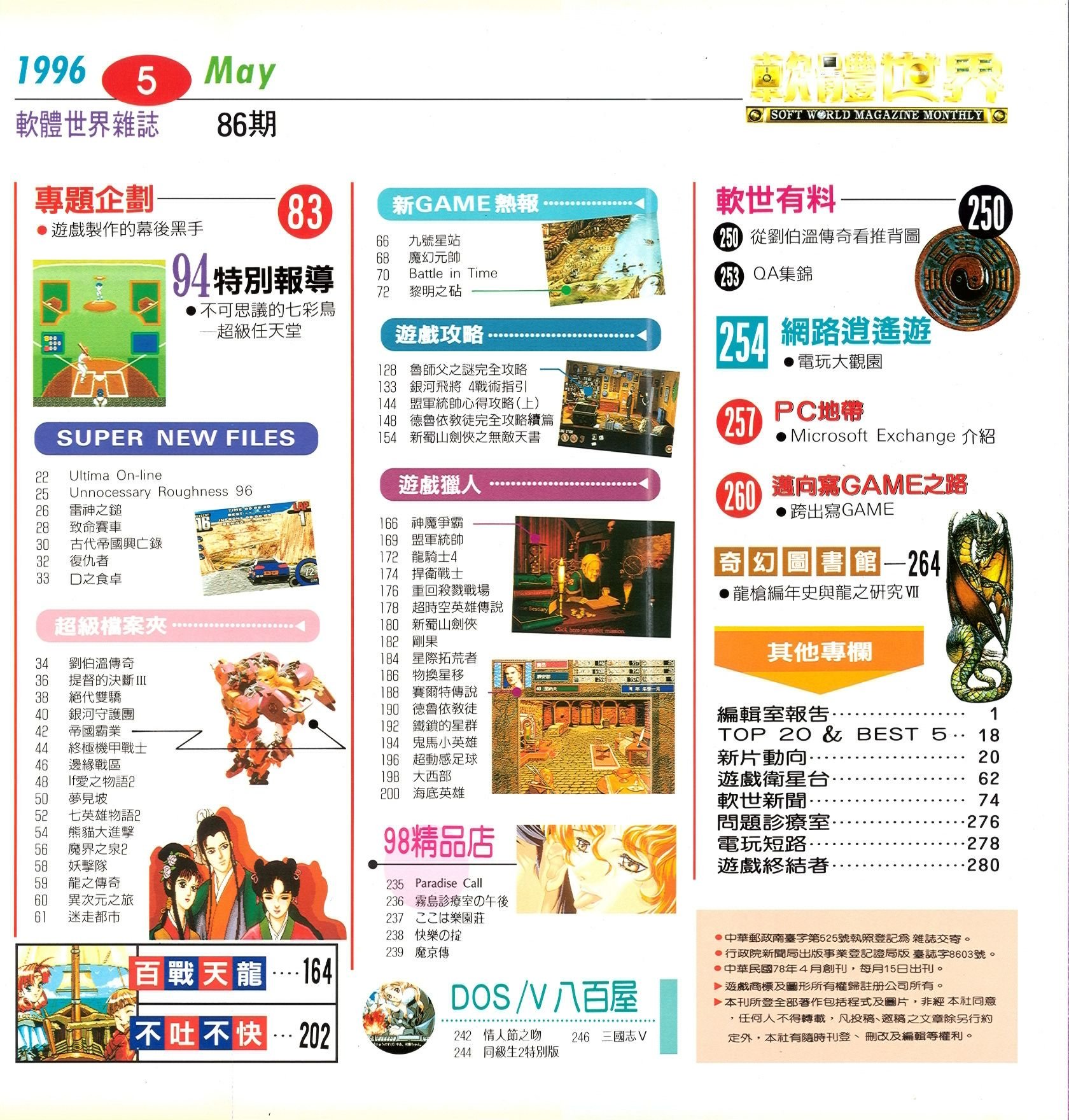 目錄頁