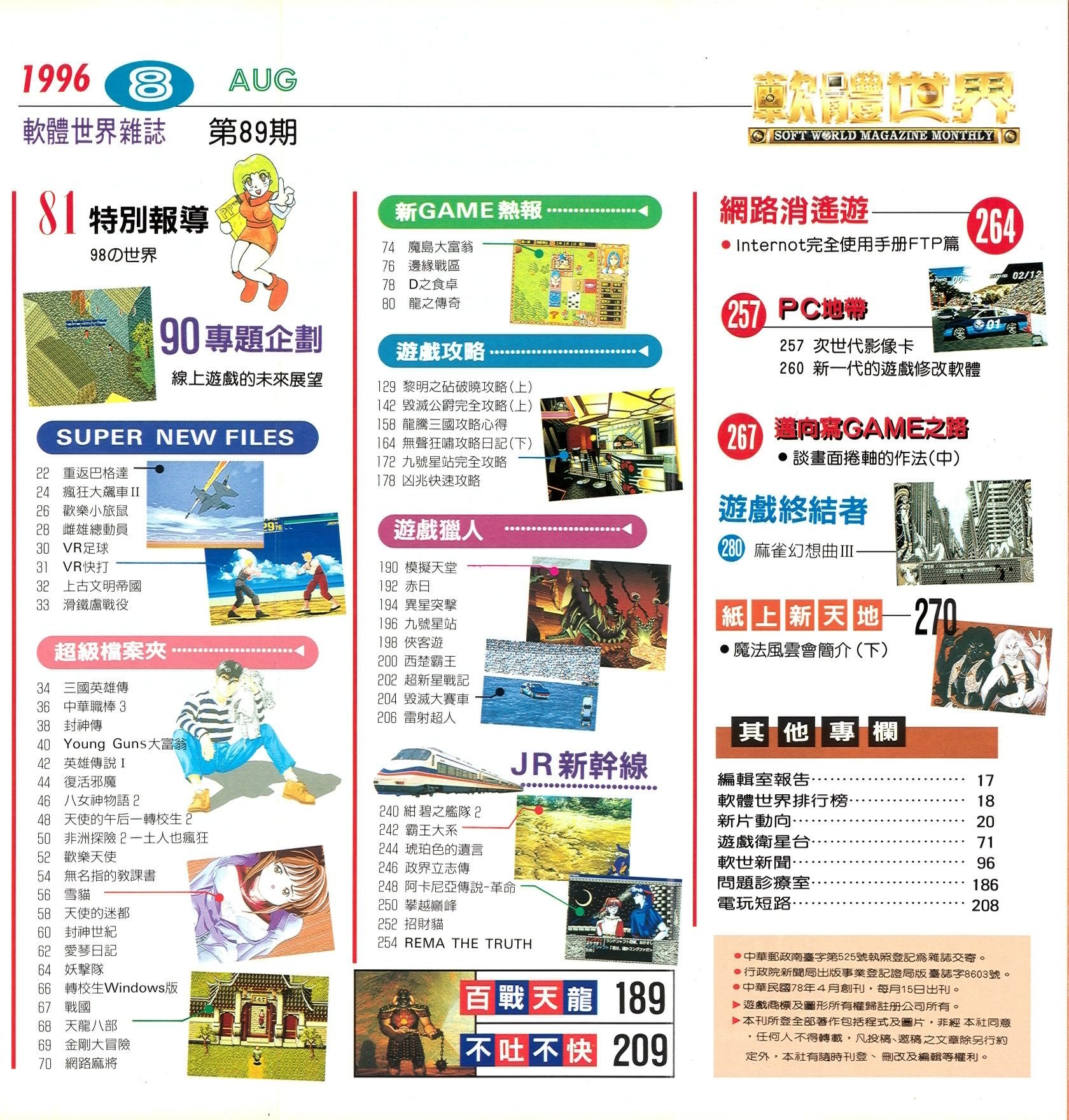 目錄頁